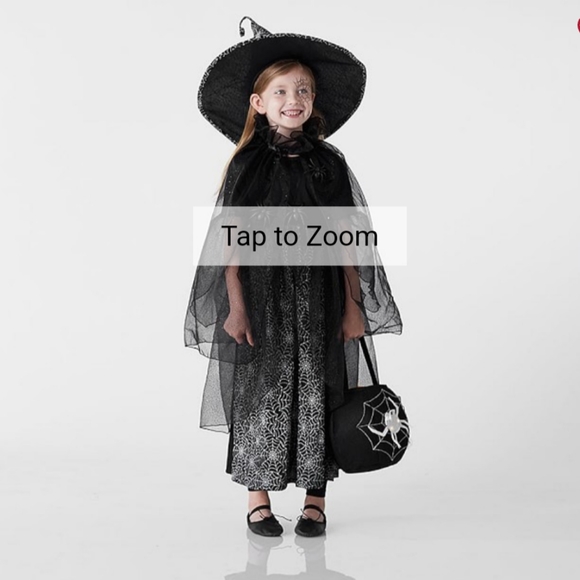 Glow-in-the-Dark Witch Halloween Costume size 7-8 year old Size 7 8 - Picture 1 of 2